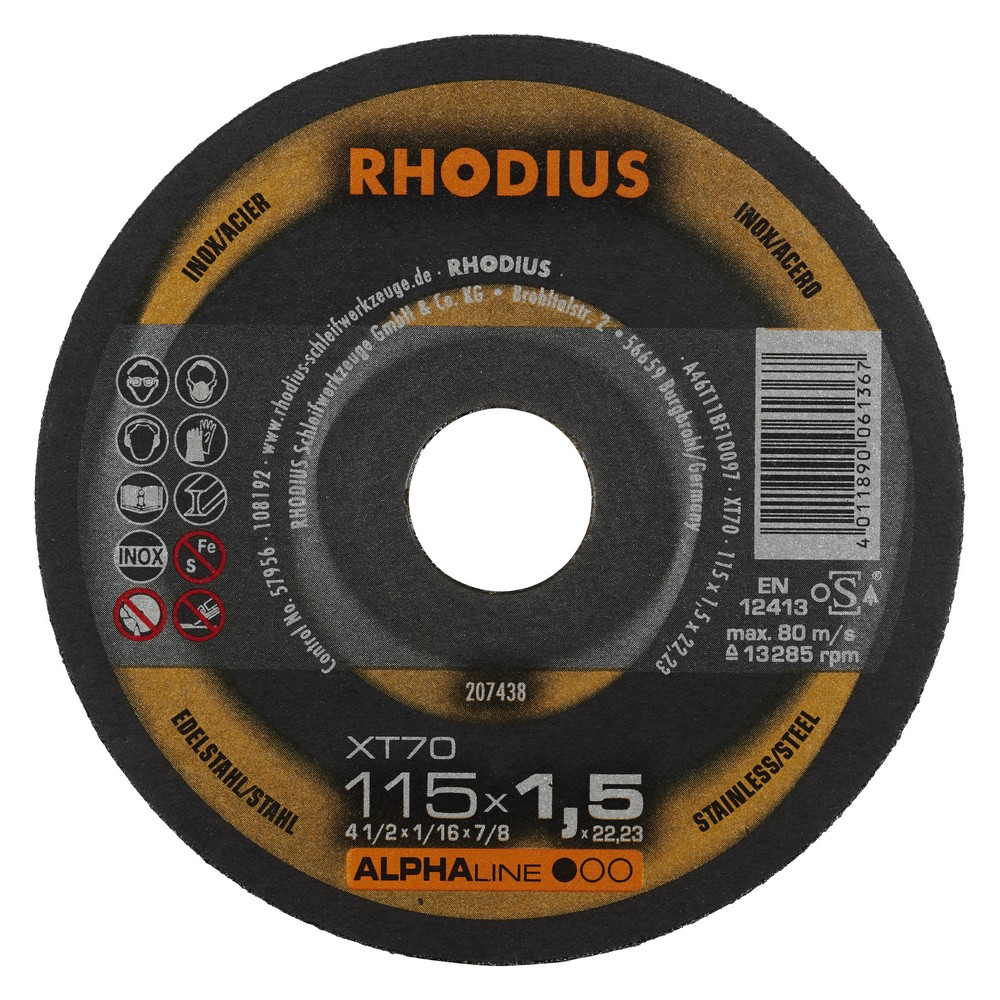 Δίσκος κοπής XT70 rhodius